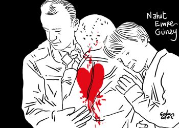 İtalyan sanatçı çizdi ve sordu: Hâlâ bu kıyıma sessiz misiniz?