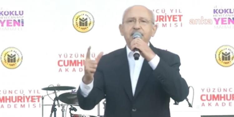 Kılıçdaroğlu: 'Cumhuriyete düşmanlık yaparak kendilerine yeni bir alan açmak istiyorlar'