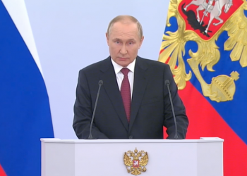 Kremlin’de ilhak seremonisi: Putin, 4 bölgeyi Rusya’ya kattığını duyurdu