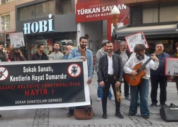 Sokak sanatçılarından yasakçı yönetmeliğe tepki