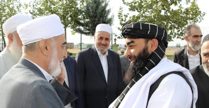 Taliban Hükümet Sözcüsü Mücahid, Diyarbakır’da: Kürdistan konusu sadece Kürtlerin sorunu değildir