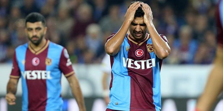 Trabzonspor, Avrupa dönüşlerinde yara aldı