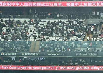 Uygurlara soykırım uygulayan Çin’i ‘gönülden’ kutlayan Beşiktaş’a tepki yağdı