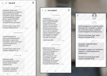 Valilikten Erdoğan mitingi için seri mesajlar!
