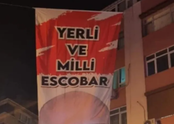 ‘Yerli ve milli Escobar’ pankartına ‘Soylu kastedildi’ davası