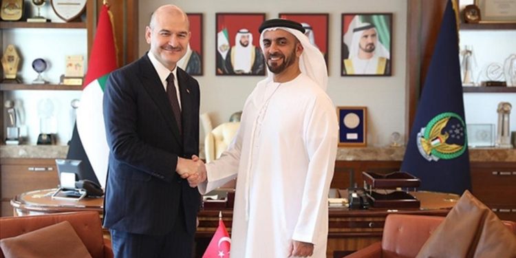 '15 Temmuz darbesinin failidir' demişti: Soylu, BAE'de Al Nahyan ile görüştü