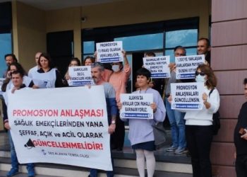 Sağlık emekçilerinin promosyon talebi