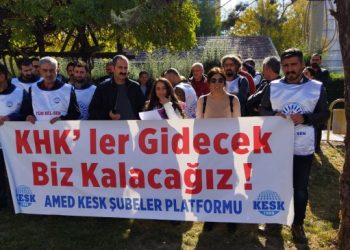 KESK Amed Şubeler Platfotmu: KHK’ler gidecek biz kalacağız