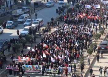 Mînbîc halkı: Türkiye’nin saldırılarına karşı direnişi yükselteceğiz