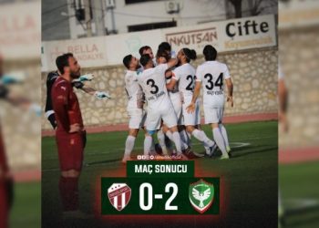 Amedspor deplasmanda 2 farkla kazandı