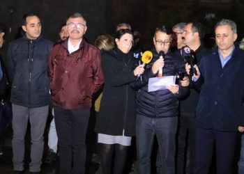 Açığa alınma protestosu: AKP politikalarına boyun eğmeyeceğiz