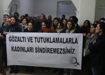 İstanbul’da gözaltı protestosu: Korkun bizden!