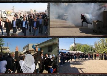 Binler sokak sokak kimyasala karşı yürüdü
