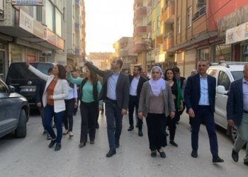 DBP Eş Genel Başkanları Silopi halkını yürüyüşe davet etti