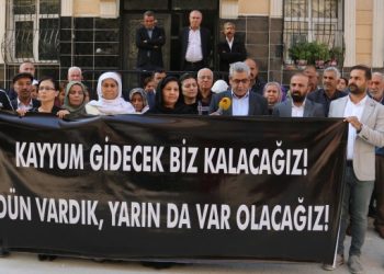 Pirsûs’ta kayyım protestosu