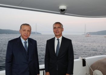  Erdoğan Stoltenberg ile Görüştü