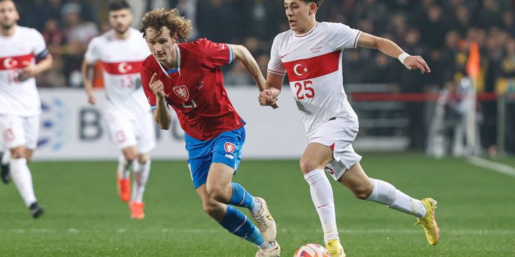 A Milli Futbol Takımı, Gaziantep'te oynanan özel maçta Çekya'yı 2-1 yendi