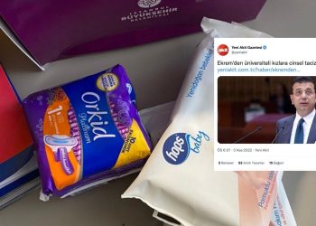 Akit, öğrencilere ped dağıtan İmamoğlu’nu hedef aldı