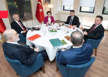 Altılı Masa dokuzuncu toplantısı Demokrat Parti ev sahipliğinde başladı