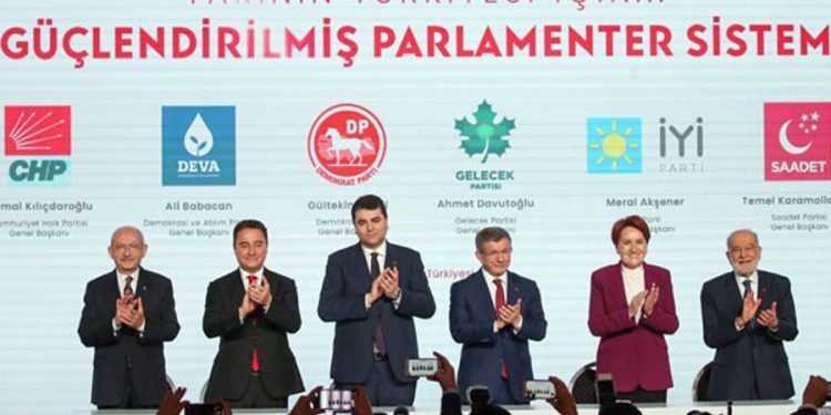 Altılı Masa’nın ‘Güçlendirilmiş Parlamenter Sistem Anayasa Değişikliği Önerisi’nin tam metni kamuoyuyla paylaşıldı