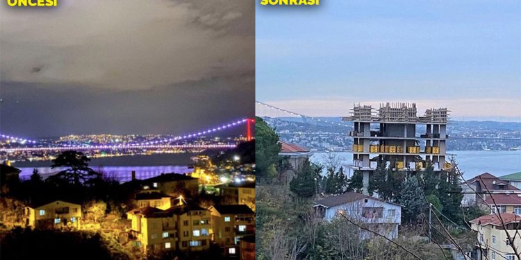 Boğaziçi siluetine bir hançer daha