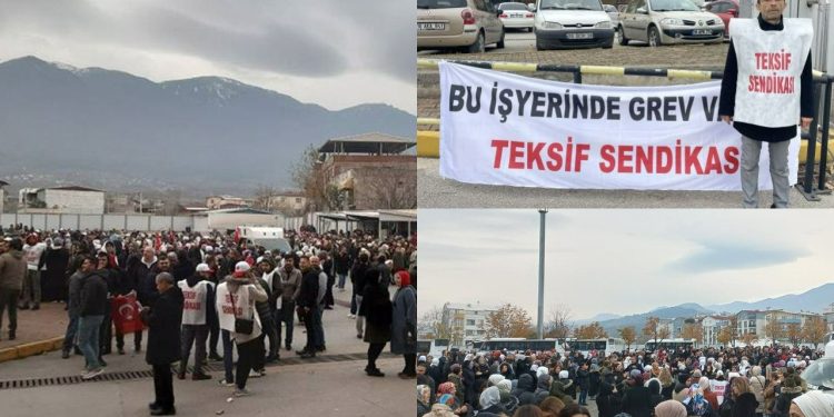 Bursa'nın en büyük tekstil fabrikasında patron yüzde 5 zam önerdi, 4500 işçi greve gitti
