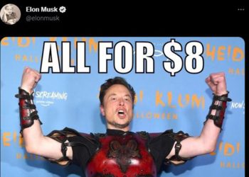 Elon Musk, Twitter’da ‘mavi tık’ın aylık ücretini duyurdu; 8 dolar