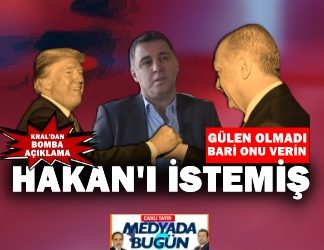 Erdoğan, rahip Brunson serbest bırakılması karşılığında Hakan Şükür’ün iadesini istemiş!