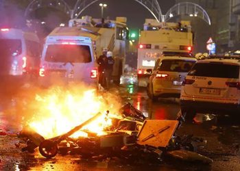 Fas maçı sonrası Belçika sokakları karıştı
