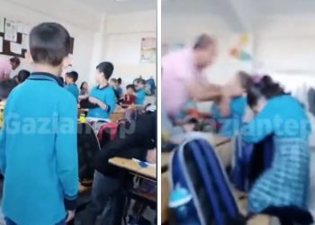 İlkokulda şiddet kameraya takıldı; öğretmen açığa alındı