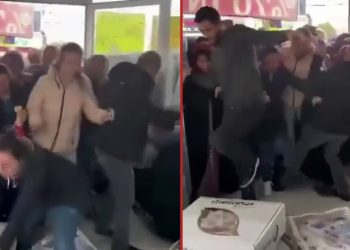 İzmir'de ucuz halı izdihamında iki kişi hastanelik oldu!