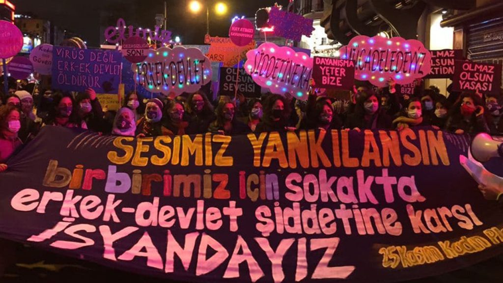 Kadınların 'şiddete' karşı çağrı yaptığı Taksim'deki 25 Kasım eylemlerine kaymakamlıktan yasak!