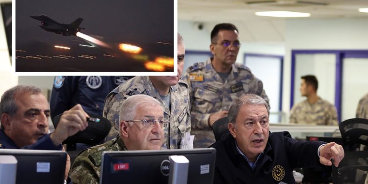 MSB duyurdu: Irak’ın ve Suriye’nin kuzeyine ‘Pençe-Kılıç Hava Harekatı’