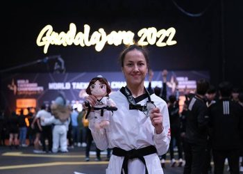 Milli tekvandocu Rukiye Yıldırım dünya ikincisi!