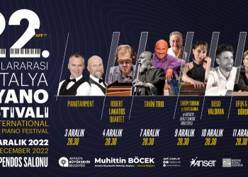 Müziğin kalbi Antalya'da atacak: 22. Uluslararası Antalya Piyano Festivali başlıyor
