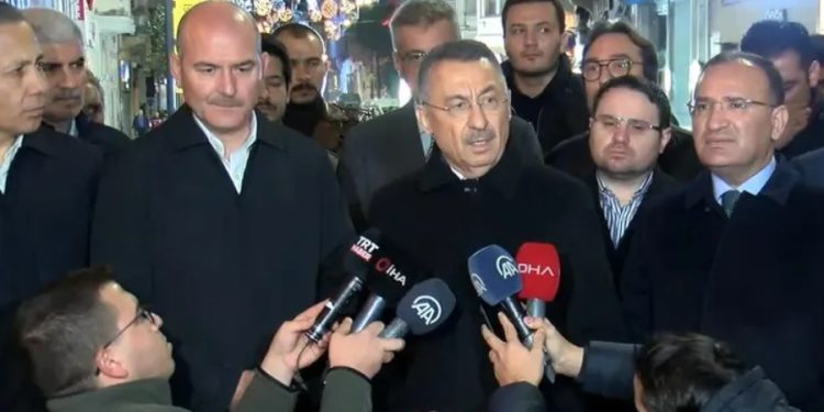 Oktay: Kadın saldırganın bomba patlattığı terör eylemi olduğunu değerlendiriyoruz