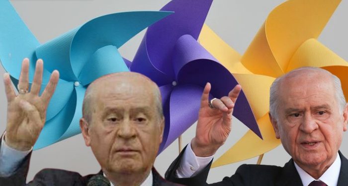 Rüzgârsız havada dönen fırıldak