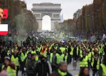 Sarı yelekli Paris