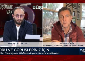 TV5’te Hakan Şükür’ü canlı yayına çıkaran sunucunun kovulduğu iddia edildi