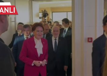 Tarihi toplantı başladı: 6'lı masa liderleri bir araya geldi