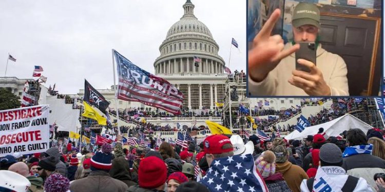 Tinder randevusunu bırakıp Kongre baskınına giden Amerikalı'ya hapis cezası