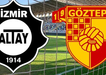Göztepe – Altay maçı karıştı: Rakip tribüne fişek atıldı, taraftar kaleciyi yumrukladı