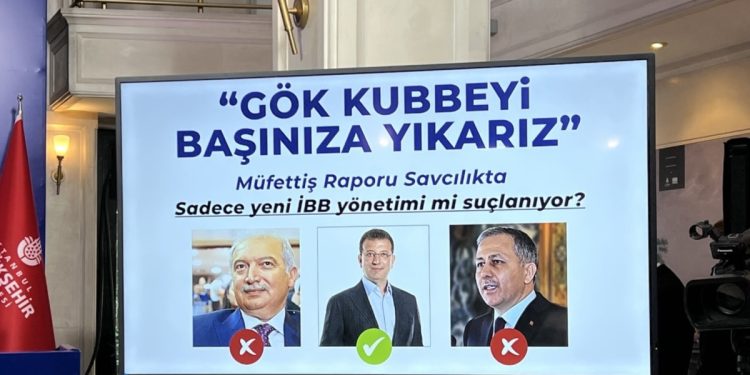 İmamoğlu: “Gök Kubbeyi Başınıza Yıkarız”