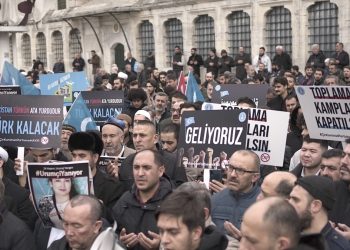 Çin İstanbul’da Protesto Edildi