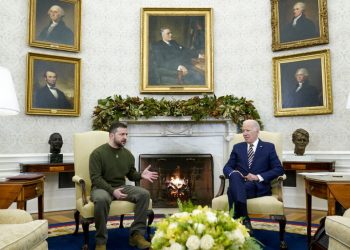 Zelenskiy, Beyaz Saray’da ABD Başkanı Biden ile görüştü, ‘destek için teşekkür’ etti