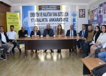 KESK’ten 17 Aralık mitingine çağrı
