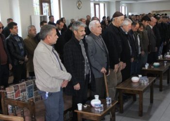 Zap’ta yaşamını yitiren Alkan için taziye kuruldu