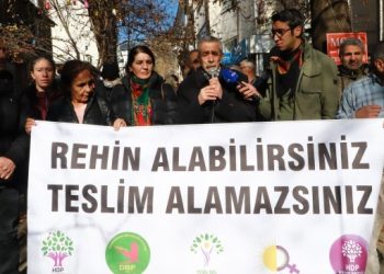 DBP’ye yönelik tutuklamalar protesto edildi: Mücadelemiz sürecektir