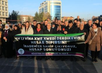 Encu’ye saldırı Amed’de protesto edildi: Tokat korkaklık göstergesi