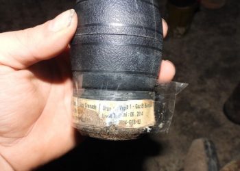 Zap’ta kullanılan yasaklı gaz bombası